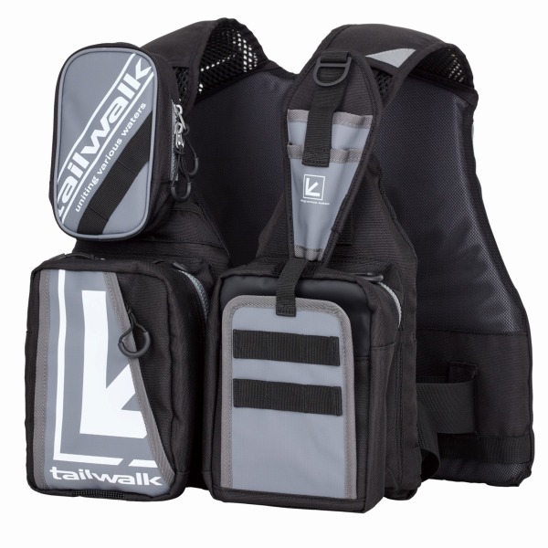 テイルウォーク ライフジャケット tailwalk SHORE GAME VEST (ショアゲームベスト) GRY テイルウォーク ライフジャケット tailwalk SHORE GAME VEST (ショア