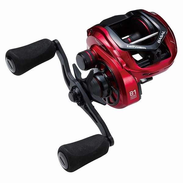 【美品】テイルウォーク ワイドバサル CA81R 右巻 最大ドラグ12kg テイルウォーク TW ワイドバサル CA81R（右巻き）: リール