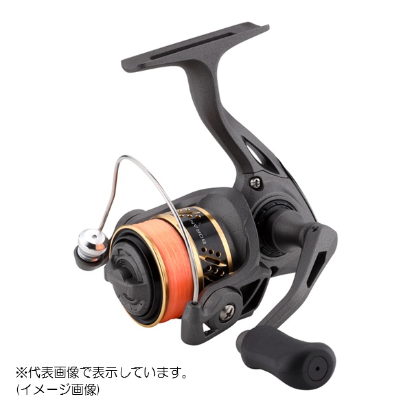 オクマ 糸付きスピニングリール ボラン 500 ナイロン 1.0号-100m付