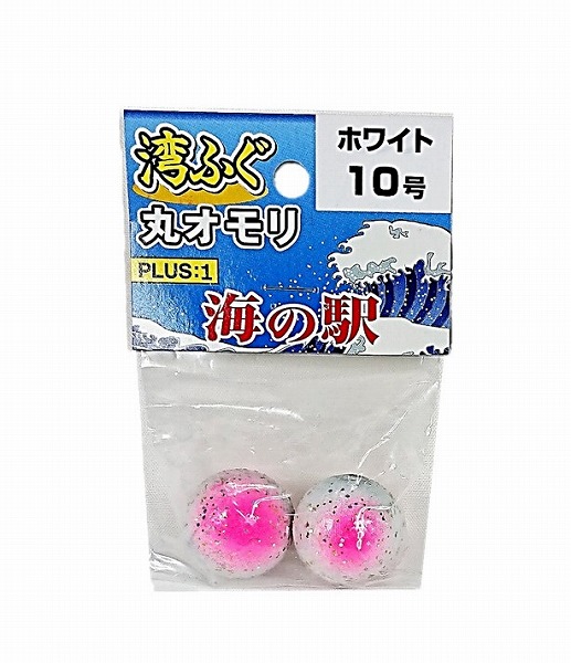 ヤマカワ 海の駅 PF-002 湾ふぐ・丸オモリ 10号 ホワイト: 仕掛