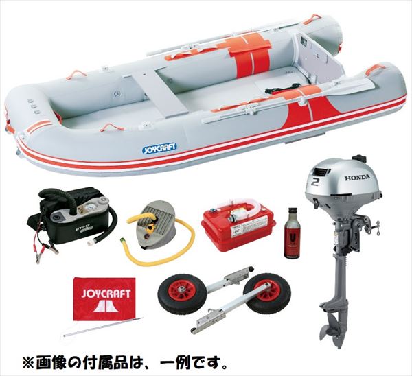 ジョイクラフト ゴムボート船外機セット オレンジペコ323W SS 