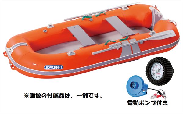 ジョイクラフト ゴムボートセット ＫＥＭ-２７５ ＧＳ 電動ポンプ付 ...