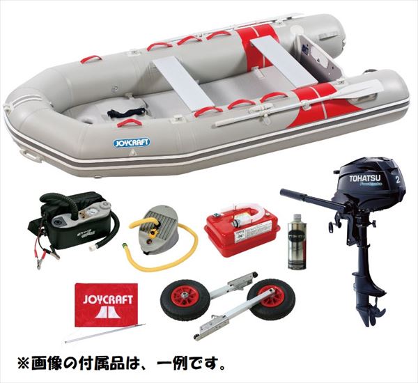ジョイクラフトゴムボート トーハツ2馬力船外機セット