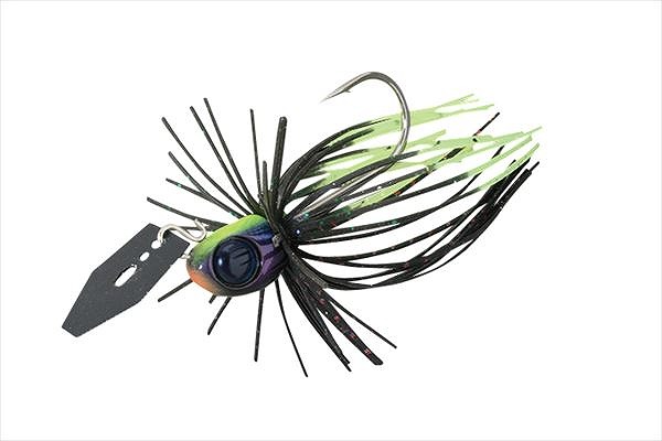ジャッカル ラバージグ デラブレイク 3/16oz チャートポイントブラック