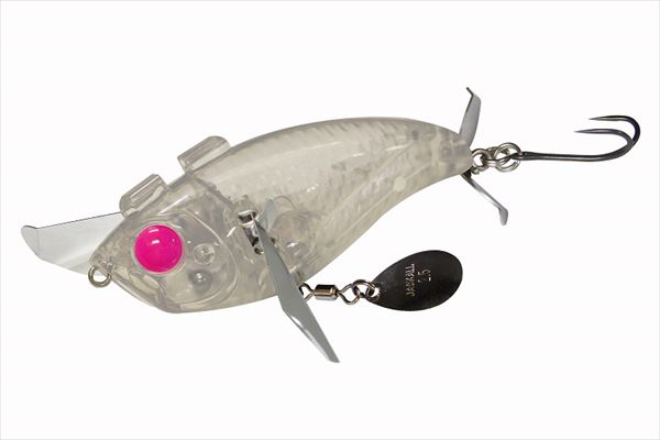 ジャッカル 爆音ポンパドール鯰カスタム YBシークレットクリアー: バス