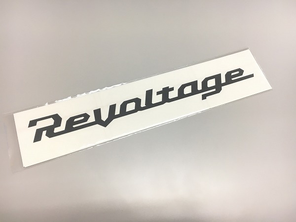 ジャッカル リボルテージカッティングステッカー グレー M: ルアー用品