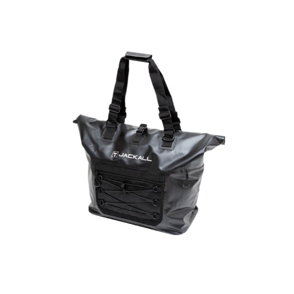 ジャッカル タックルバッグ ウォータープルーフトートバック  L  ブラック ジャッカル タックルバッグ ウォータープルーフトートバッグ ブラック