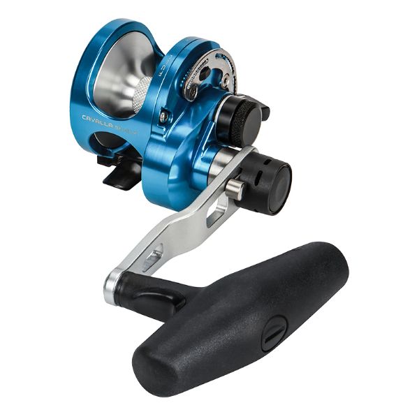 オクマ 両軸リール CAVALLA BLUE カバラブルー CAVB-5NIILX-TB: リール