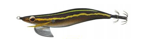 エバーグリーン エギ番長3．5号 ＃UV0704G レッド・エビ・金