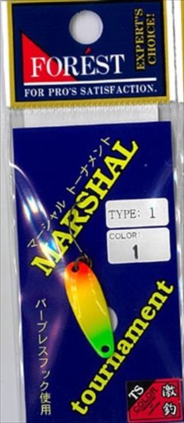 FOREST スプーン　まとめ売り フォレスト スプーン 22TS激釣 トーナメント タイプ1 TSカラー No.1Mix