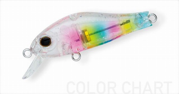 ジップベイツ リッジ 35F 204 クリアラメキャンディ: ソルト