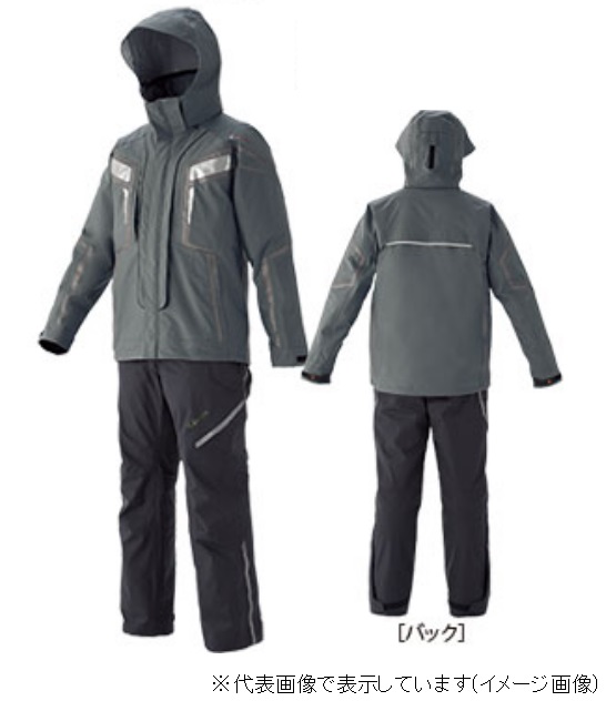 gamakatsu がまかつ　デュラブルレインスーツ GM3645 　上下　LL がまかつ デュラブルレインスーツ GM-3645 LL デニム - 釣具のポイント