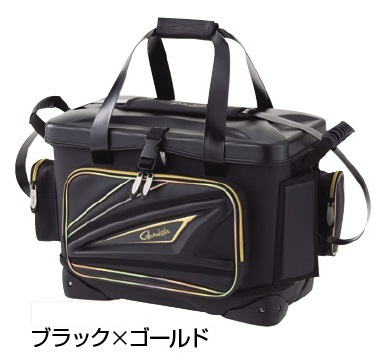 がまかつ GB358 ガマ磯クール 25リットル ブラック/ゴールド: バッグ 