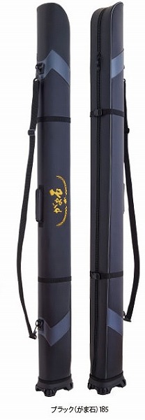 がまかつ ワイドストレートロッドケース GC275 ブラック がまかつ ワイドストレートロッドケース GC275 ブラック