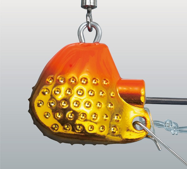 がまかつ テンヤ 19-342 桜幻 鯛テンヤ TG 20号 #3 オレンジ/ゴールド