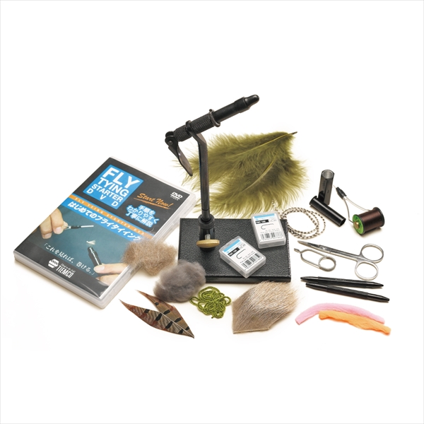 ティムコ フライタイイング・スターター・キット　DVD付き　　未使用品 ティムコ フライタイイング・スターター・キット DVD付き 未使用品