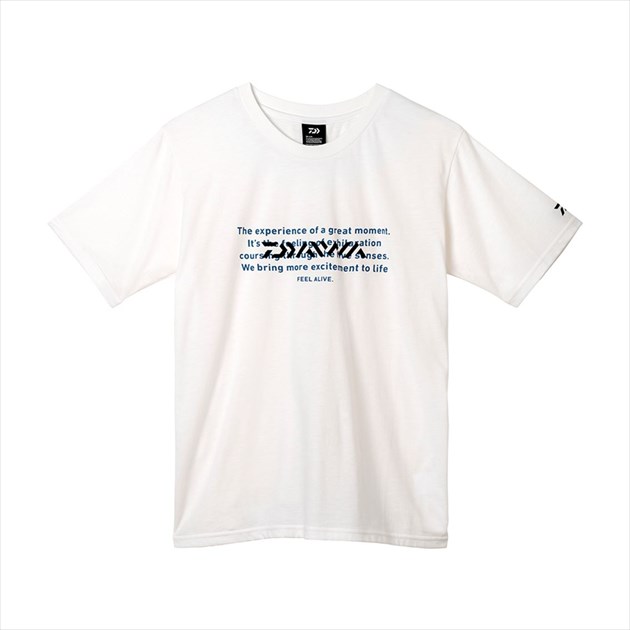 フィッシングウェア ダイワ 2xl De 6722 アンダーウォーター グラフィックtシャツ サックスブルー い出のひと時に とびきりのおしゃれを De 6722