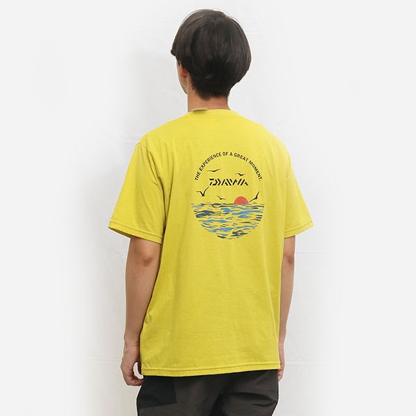 ダイワ ウェア DE-6823 グラフィックTシャツ サンライズ スモーク