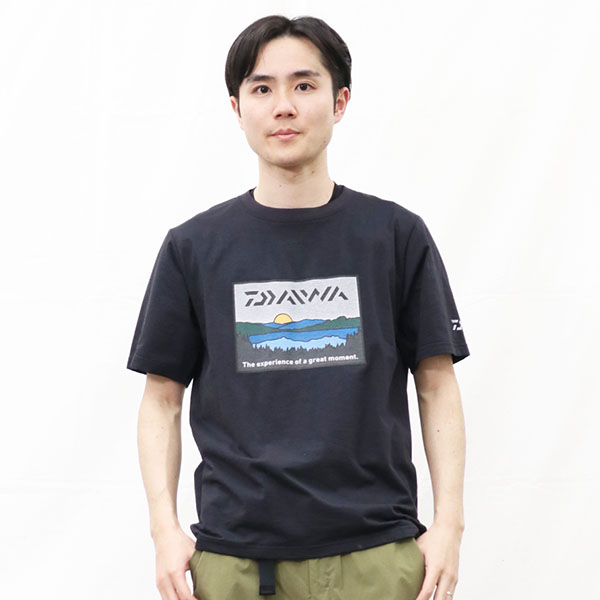ダイワ ウェア DE-6324 フィッシングネットTシャツ レイクサイド