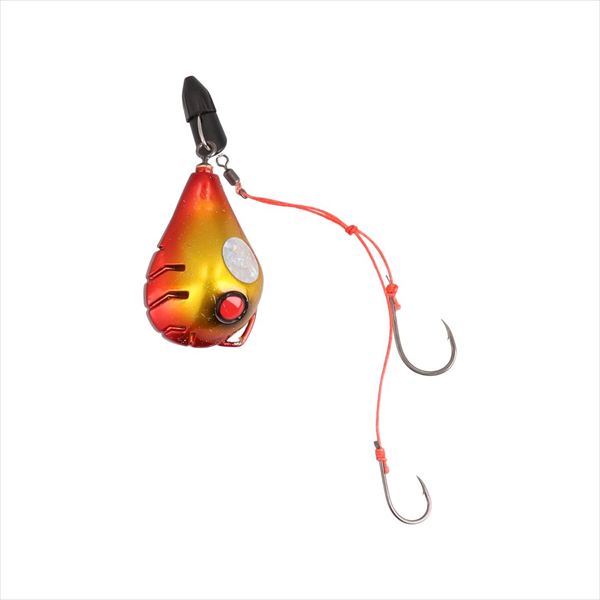 ダイワ テンヤ 紅牙遊動テンヤSS フリリグ 40号 レッド/ゴールド【即日