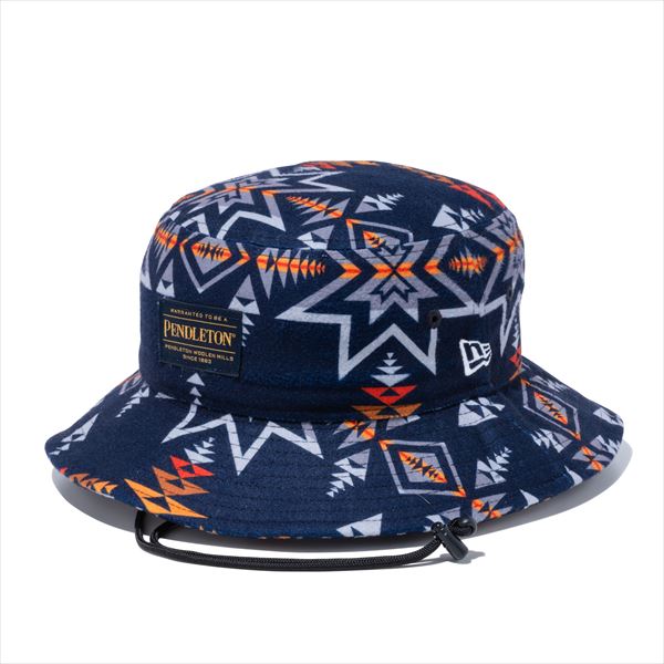NEWERA �j���[�G���W���p�� �X�q OD ADV LT PENDLETON FLCE NVY WPATCH �l�C�r�[ LXL