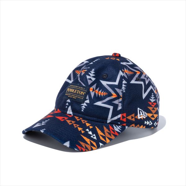 NEWERA �j���[�G���W���p�� �X�q OD 930 PENDLETON FLCE NVY WPATCH �l�C�r�[ OSFM