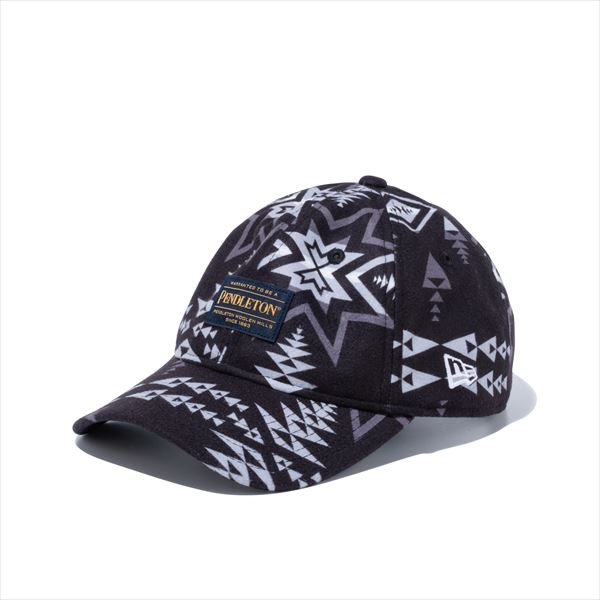 NEWERA �j���[�G���W���p�� �X�q OD 930 PENDLETON FLCE BLK WPATCH �u���b�N OSFM
