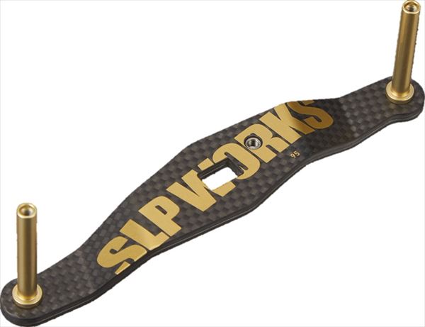 SLPワークス RCSB 10周年カーボンクランクハンドル 95㎜: リール｜釣具