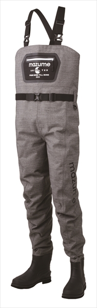 ﾏｽﾞﾒ MZBF-423 ﾌﾞｰﾂﾌｯﾄｹﾞｰﾑｳｪｲﾀﾞｰ(ﾌｪﾙﾄｽﾊﾟｲｸ) ｸﾞﾚｰ LL: ウェア・靴