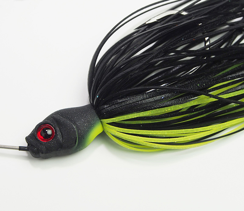 特価】ガンクラフト キラーズベイト OVER 3/8oz #10 ブラックチャート