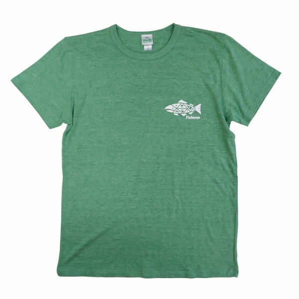 Fishman(ﾌｨｯｼｭﾏﾝ) ｱﾐｭﾚｯﾄﾌｨｯｼｭTｼｬﾂ AP-00213 M ﾍｻﾞｰｸﾞﾘｰﾝ: ウェア・靴