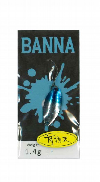 ニュードロワー スプーン バンナ 1.4g 有頂天 UTY-4 青虎: トラウト
