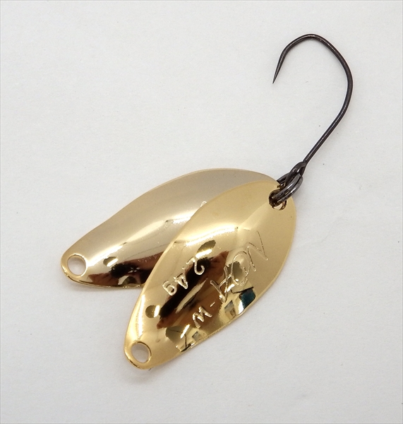 ロデオクラフト スプーン NOA-W 2.4g #1 ゴールド: トラウトルアー
