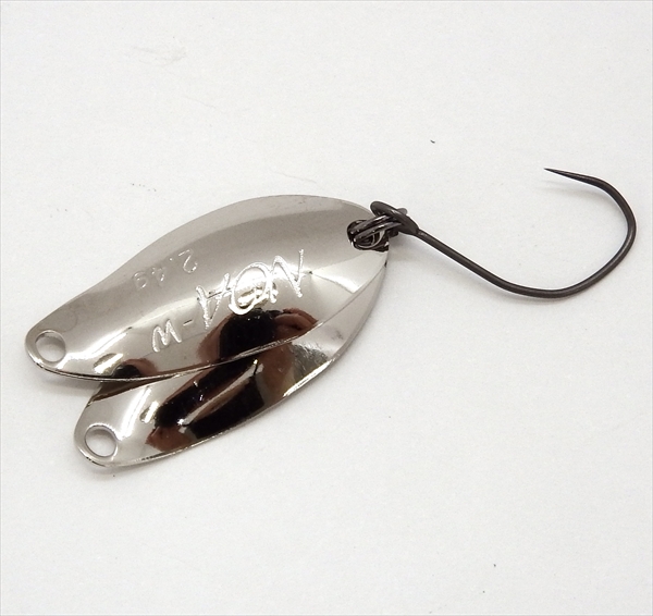 ロデオクラフト スプーン NOA-W 2.4g #2 シルバー: トラウトルアー