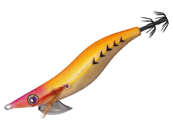 メジャークラフト エギ 餌木蔵 3.5号 #8 アジオレンジ(金): エギ・イカ