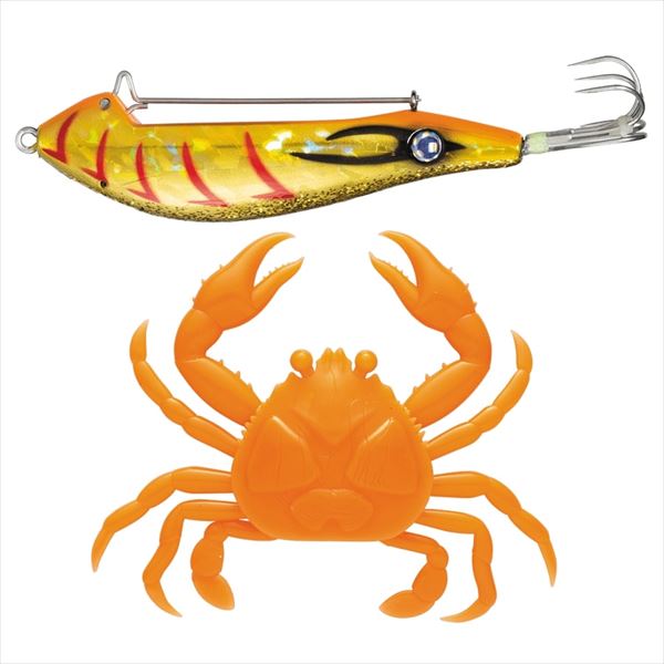 メジャークラフト 仕掛け ぷりぷりタコクラブ TACO-CRAB #007 金