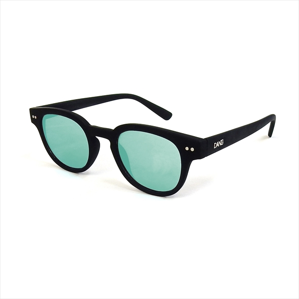 �y�����zDANG SHADES(�_����V�F�C�f�B�[�Y) ZENITH(�[�j�X) �t���[��Black Soft �����YGreen Mirror Polarized