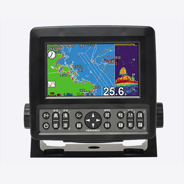 ホンデックス 魚探 5型GPS魚探HE-601GPIII【即日発送】
