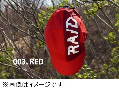 レイドジャパン RUN-GUN CAP(ランガンキャップ) RED(レッド)【即日発送