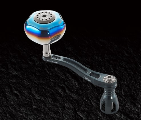 メガテック POWER98 シマノ18000番~20000番用左巻き リブレ メガテック 響 パワーアーム98 ハンドル シマノ18000～20000