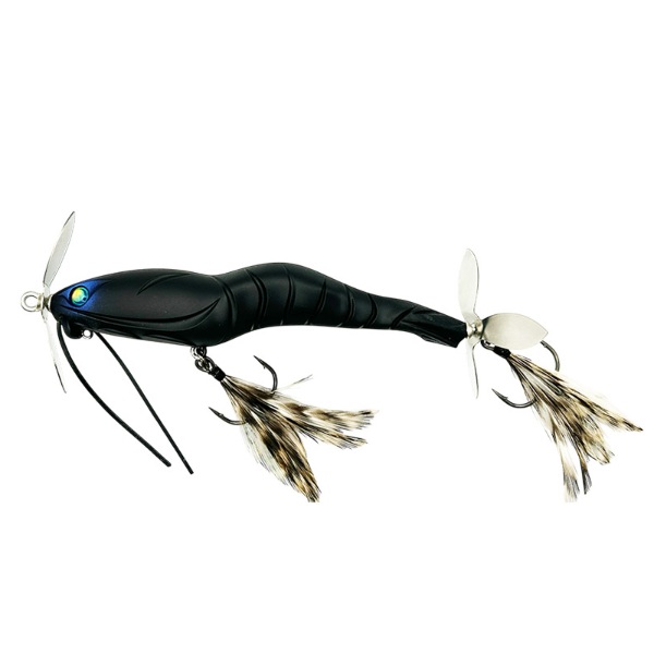 イマカツ バスルアー 鬼ヴィラルRS スタンダードカラー#701 ブラック