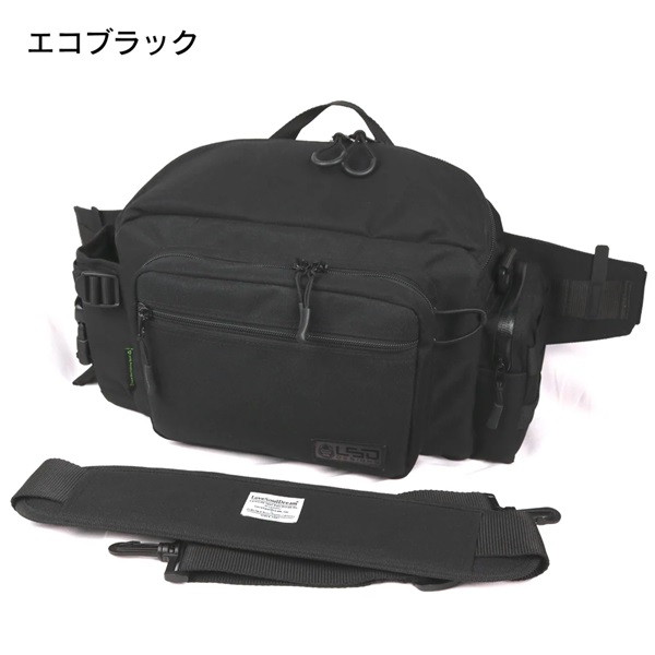 LSD タックルバッグ ヒップバッグチューンドネオ #エコブラック