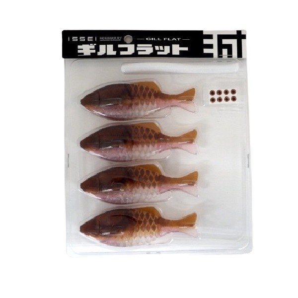 一誠 イッセイ ワーム ギルフラット #52 マブナ: バスルアー｜釣具の