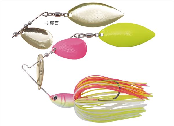 ボトムアップ スピナーベイト Beeble ビーブル 1/2oz TW マッディ