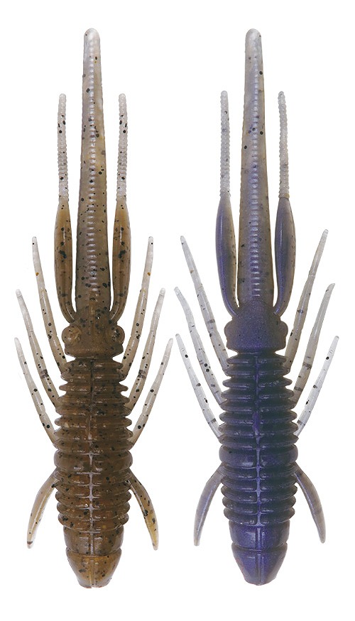 ボトムアップ ワーム M.P.S BIG シナモンプロブルー: バスルアー｜釣具