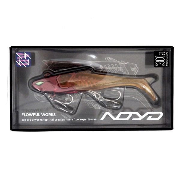 フローフルワークス ワーム ノイド 30g N014 RED AMBER: ソルトルアー