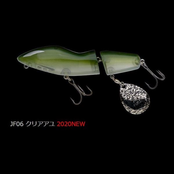 ノリーズ ジョイントフカベイト JF06 クリアアユ: バスルアー