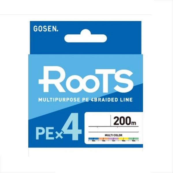 �y�l�R�|�X�Ώەi�z�S�[�Z�� ���[�c PEx4 1.5�� 200m �}���`�J���[