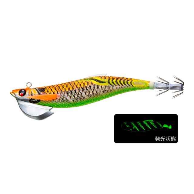 デュエル EZ-Q フィンプラス TR 3．5号 40g 夜光ゴールド