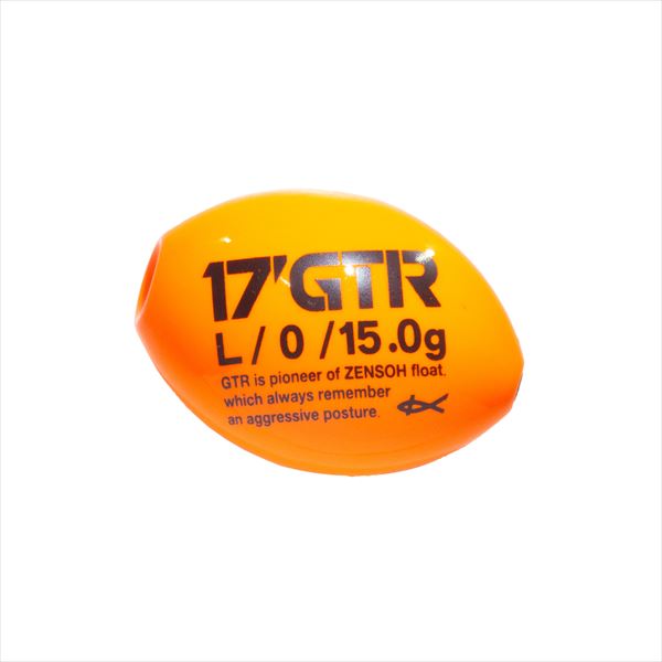 きき キザクラ ウキ 17 Kz GTR L 0 オレンジ: ウキ・目印｜釣具の通販なら